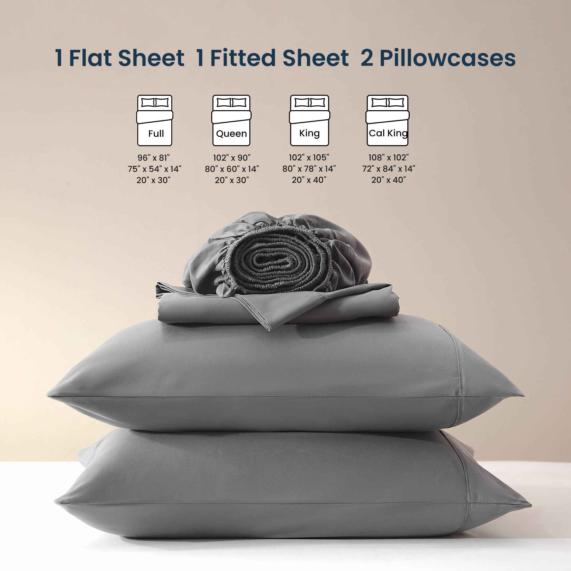 Amazon｜SLEEP ZONE® Nanotex® スーパーソフト冷却フルサイズベッド